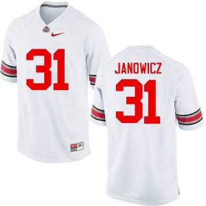 NCAA Ohio State Buckeyes Men's #31 Vic Janowicz White Nike Football College Jersey DNQ5845SR